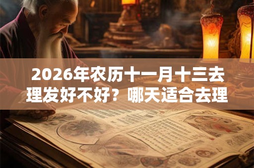 2026年农历十一月十三去理发好不好？哪天适合去理发？