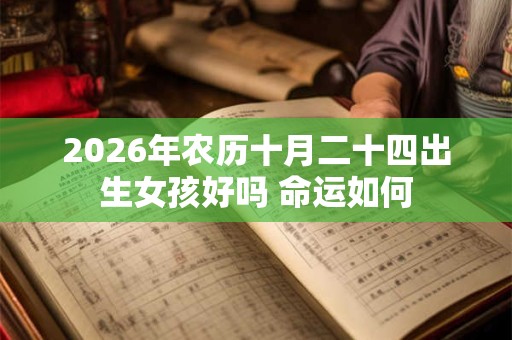 2026年农历十月二十四出生女孩好吗 命运如何
