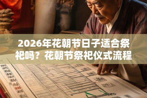 2026年花朝节日子适合祭祀吗？花朝节祭祀仪式流程？