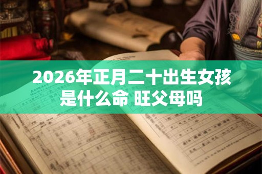 2026年正月二十出生女孩是什么命 旺父母吗
