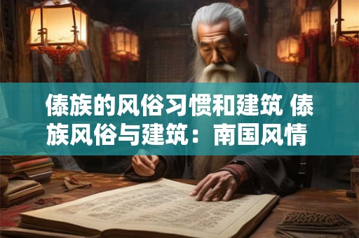傣族的风俗习惯和建筑 傣族风俗与建筑：南国风情 水墨画卷