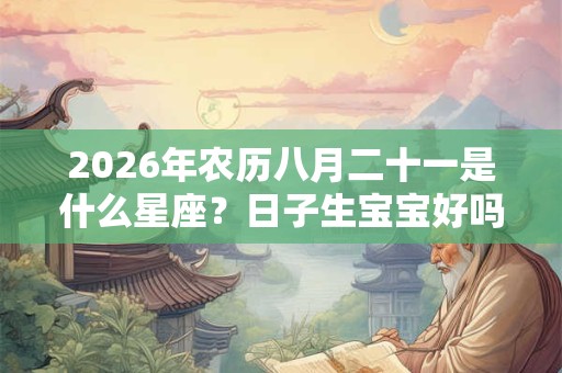 2026年农历八月二十一是什么星座？日子生宝宝好吗？