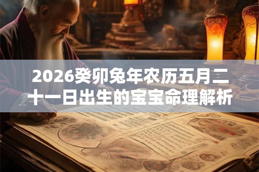 2026癸卯兔年农历五月二十一日出生的宝宝命理解析！