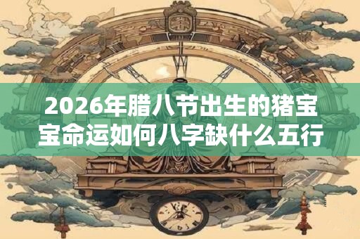 2026年腊八节出生的猪宝宝命运如何八字缺什么五行？