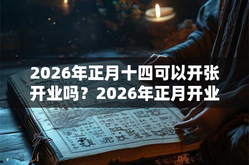 2026年正月十四可以开张开业吗?2026年正月开业吉日有几天? 2026年正月十四可以开张开业吗?2026年正月开业吉日有几天?