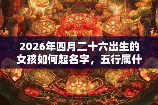 2026年四月二十六出生的女孩如何起名字,五行属什么 2026年四月二十六出生的女孩如何起名字,五行属什么