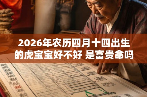 2026年农历四月十四出生的虎宝宝好不好 是富贵命吗