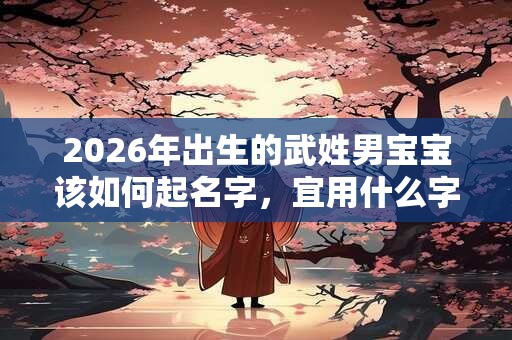 2026年出生的武姓男宝宝该如何起名字，宜用什么字。