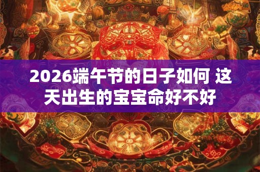 2026端午节的日子如何 这天出生的宝宝命好不好