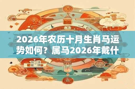2026年农历十月生肖马运势如何？属马2026年戴什么开运？