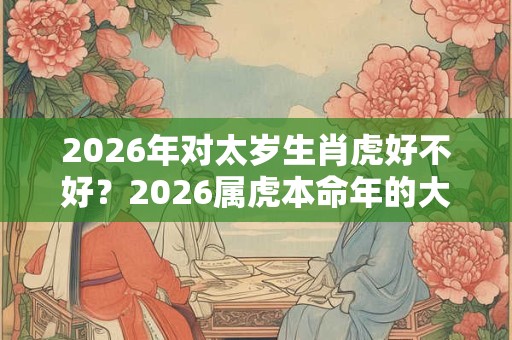 2026年对太岁生肖虎好不好？2026属虎本命年的大忌