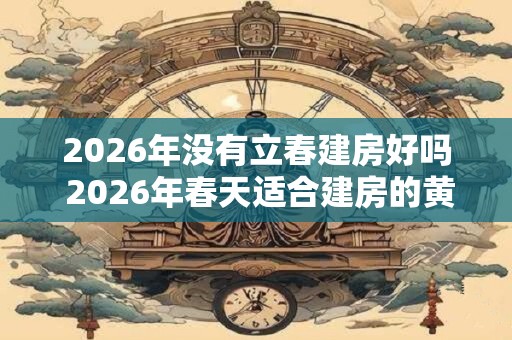 2026年没有立春建房好吗 2026年春天适合建房的黄道吉日