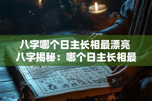 八字哪个日主长相最漂亮 八字揭秘：哪个日主长相最漂亮