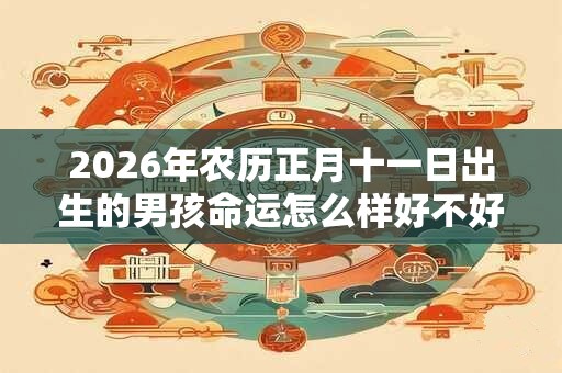 2026年农历正月十一日出生的男孩命运怎么样好不好？