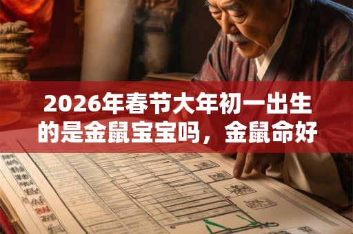 2026年春节大年初一出生的是金鼠宝宝吗,金鼠命好不好? 2026年春节大年初一出生的是金鼠宝宝吗,金鼠命好不好?