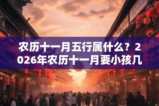 农历十一月五行属什么？2026年农历十一月要小孩几月份生宝宝？