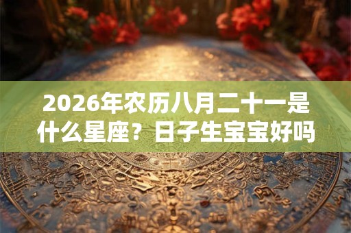2026年农历八月二十一是什么星座？日子生宝宝好吗？