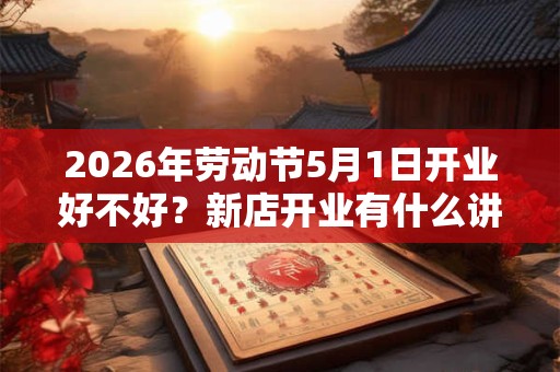 2026年劳动节5月1日开业好不好？新店开业有什么讲究？