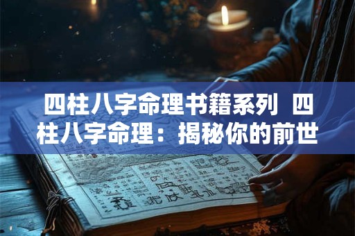 四柱八字命理书籍系列  四柱八字命理：揭秘你的前世今生！