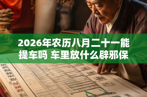 2026年农历八月二十一能提车吗 车里放什么辟邪保平安