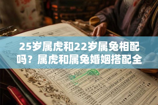 25岁属虎和22岁属兔相配吗？属虎和属兔婚姻搭配全解析