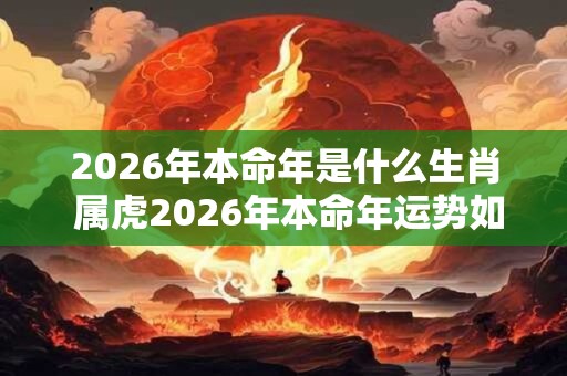 2026年本命年是什么生肖 属虎2026年本命年运势如何