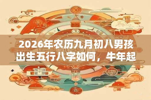 2026年农历九月初八男孩出生五行八字如何，牛年起名推荐