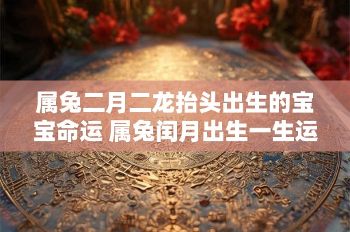 属兔二月二龙抬头出生的宝宝命运 属兔闰月出生一生运势