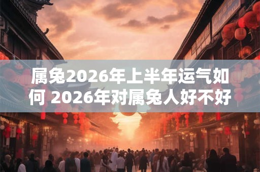 属兔2026年上半年运气如何 2026年对属兔人好不好