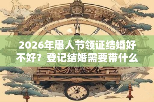 2026年愚人节领证结婚好不好？登记结婚需要带什么？