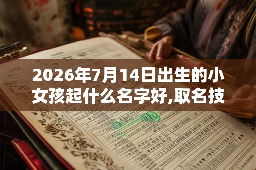 2026年7月14日出生的小女孩起什么名字好,取名技巧分享