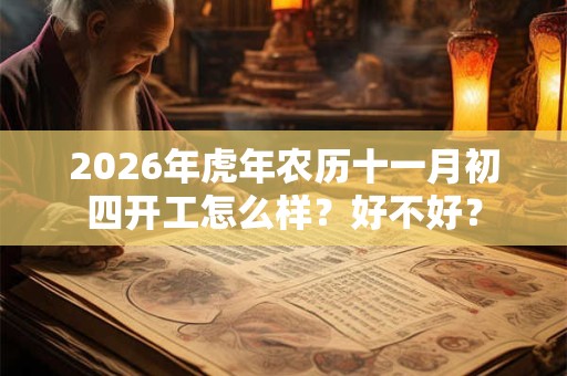 2026年虎年农历十一月初四开工怎么样？好不好？