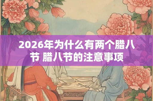 2026年为什么有两个腊八节 腊八节的注意事项