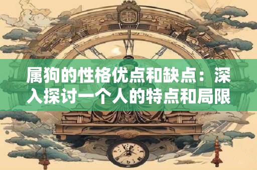 属狗的性格优点和缺点：深入探讨一个人的特点和局限