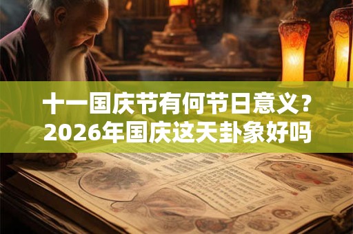 十一国庆节有何节日意义？2026年国庆这天卦象好吗？