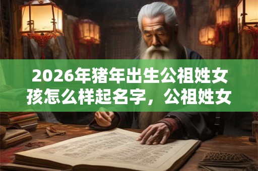 2026年猪年出生公祖姓女孩怎么样起名字，公祖姓女孩好名推荐