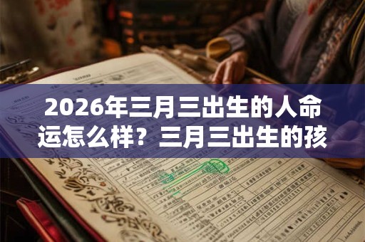 2026年三月三出生的人命运怎么样？三月三出生的孩子会通灵？