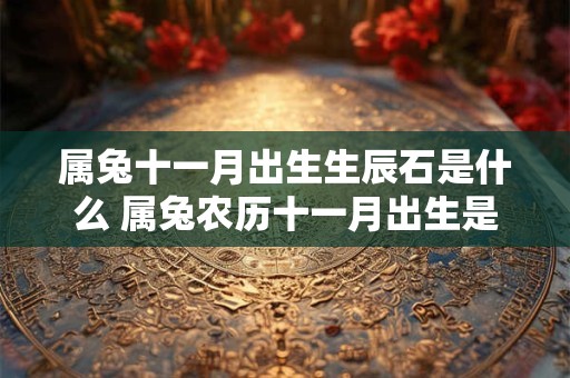 属兔十一月出生生辰石是什么 属兔农历十一月出生是什么命