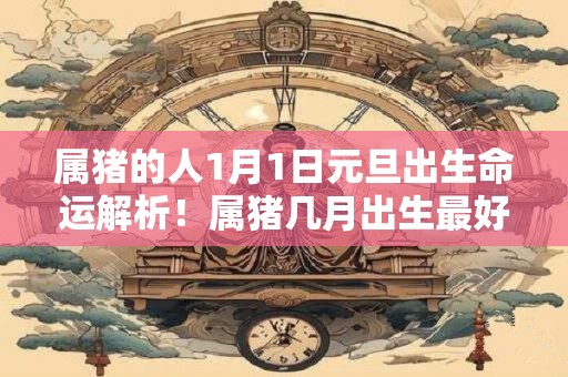 属猪的人1月1日元旦出生命运解析！属猪几月出生最好？