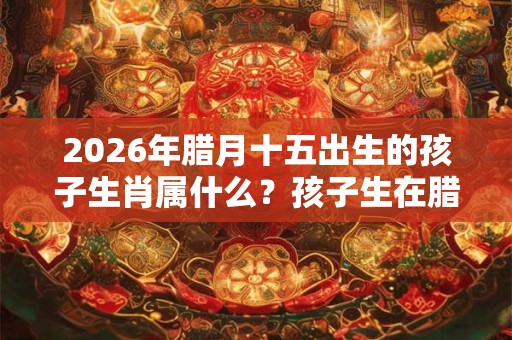 2026年腊月十五出生的孩子生肖属什么？孩子生在腊月好吗？