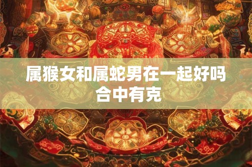 属猴女和属蛇男在一起好吗 合中有克
