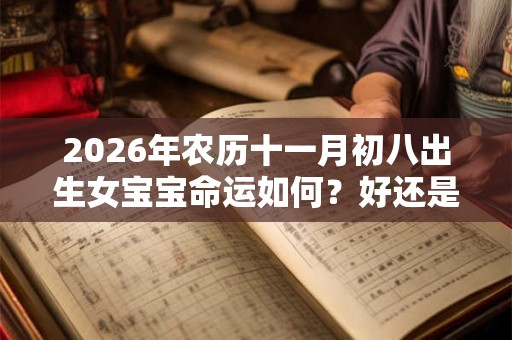 2026年农历十一月初八出生女宝宝命运如何？好还是坏？