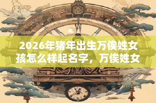 2026年猪年出生万俟姓女孩怎么样起名字，万俟姓女孩好名推荐