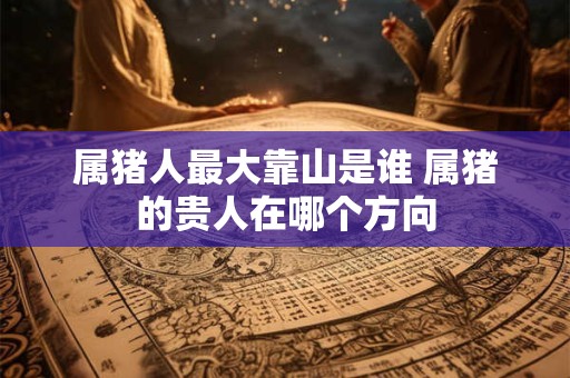 属猪人最大靠山是谁 属猪的贵人在哪个方向