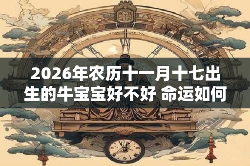2026年农历十一月十七出生的牛宝宝好不好 命运如何