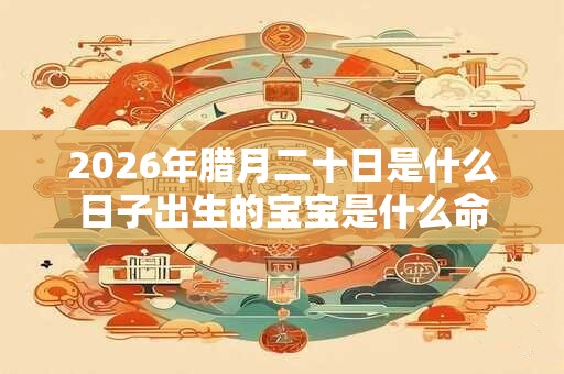 2026年腊月二十日是什么日子出生的宝宝是什么命