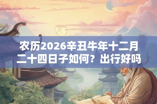 农历2026辛丑牛年十二月二十四日子如何？出行好吗？