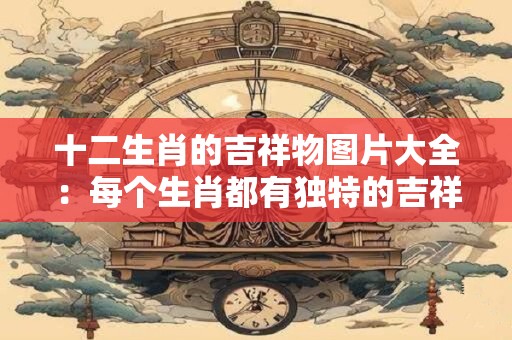 十二生肖的吉祥物图片大全：每个生肖都有独特的吉祥寓意