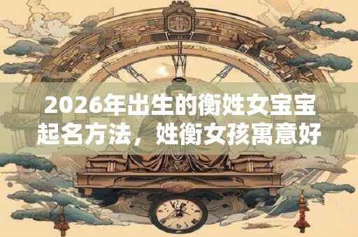 2026年出生的衡姓女宝宝起名方法，姓衡女孩寓意好的名字