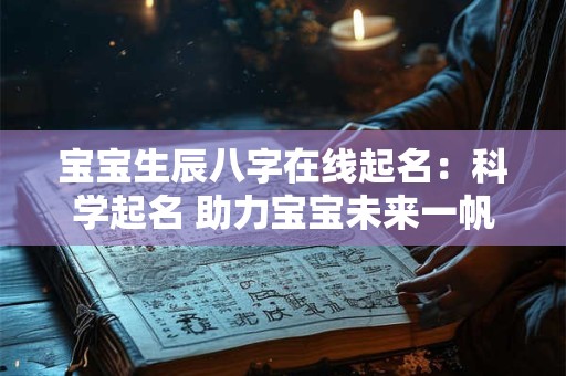 宝宝生辰八字在线起名:科学起名 助力宝宝未来一帆风顺 宝宝生辰八字在线起名:科学起名 助力宝宝未来一帆风顺